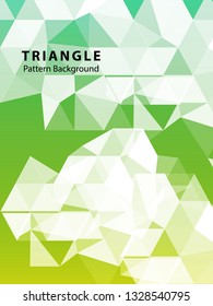 Abstract Triangle Background. Modern Wallpaper. Vector illustration - Vector