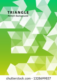 Abstract Triangle Background. Modern Wallpaper. Vector illustration - Vector