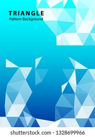 Abstract Triangle Background. Modern Wallpaper. Vector illustration - Vector