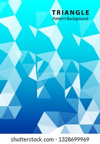Abstract Triangle Background. Modern Wallpaper. Vector illustration - Vector