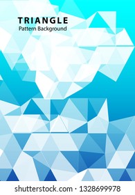 Abstract Triangle Background. Modern Wallpaper. Vector illustration - Vector