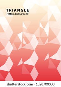 Abstract Triangle Background. Modern Wallpaper. Vector illustration - Vector