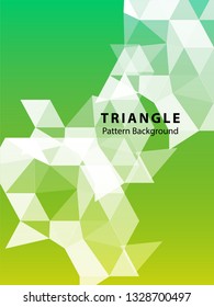 Abstract Triangle Background. Modern Wallpaper. Vector illustration - Vector