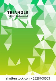 Abstract Triangle Background. Modern Wallpaper. Vector illustration - Vector