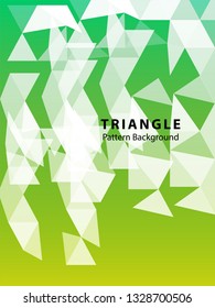 Abstract Triangle Background. Modern Wallpaper. Vector illustration - Vector