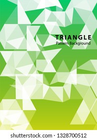 Abstract Triangle Background. Modern Wallpaper. Vector illustration - Vector