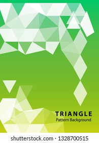 Abstract Triangle Background. Modern Wallpaper. Vector illustration - Vector