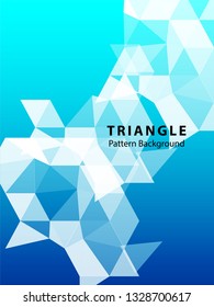 Abstract Triangle Background. Modern Wallpaper. Vector illustration - Vector