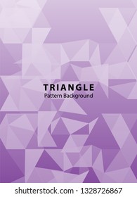 Abstract Triangle Background. Modern Wallpaper. Vector illustration - Vector