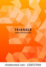 Abstract Triangle Background. Modern Wallpaper. Vector illustration - Vector