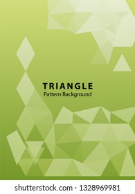 Abstract Triangle Background. Modern Wallpaper. Vector illustration - Vector
