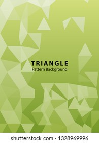 Abstract Triangle Background. Modern Wallpaper. Vector illustration - Vector