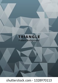 Abstract Triangle Background. Modern Wallpaper. Vector illustration - Vector