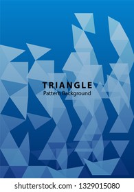 Abstract Triangle Background. Modern Wallpaper. Vector illustration - Vector