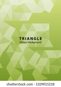 Abstract Triangle Background. Modern Wallpaper. Vector illustration - Vector