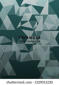 Abstract Triangle Background. Modern Wallpaper. Vector illustration - Vector