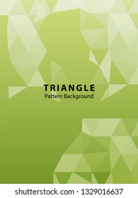Abstract Triangle Background. Modern Wallpaper. Vector illustration - Vector