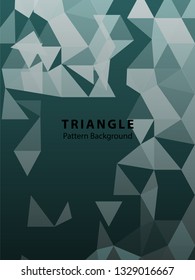 Abstract Triangle Background. Modern Wallpaper. Vector illustration - Vector