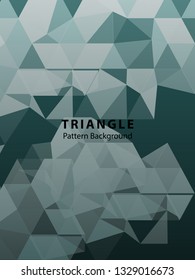 Abstract Triangle Background. Modern Wallpaper. Vector illustration - Vector