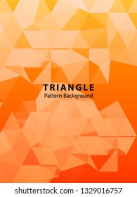 Abstract Triangle Background. Modern Wallpaper. Vector illustration - Vector