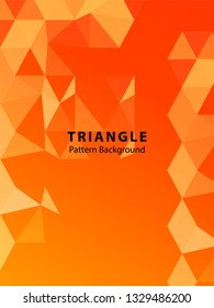 Abstract Triangle Background. Modern Wallpaper. Vector illustration - Vector