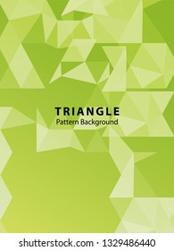 Abstract Triangle Background. Modern Wallpaper. Vector illustration - Vector