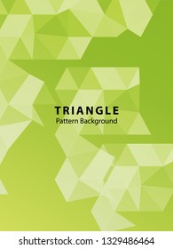 Abstract Triangle Background. Modern Wallpaper. Vector illustration - Vector