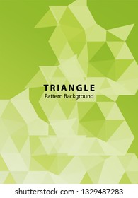 Abstract Triangle Background. Modern Wallpaper. Vector illustration - Vector