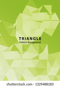 Abstract Triangle Background. Modern Wallpaper. Vector illustration - Vector
