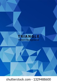 Abstract Triangle Background. Modern Wallpaper. Vector illustration - Vector