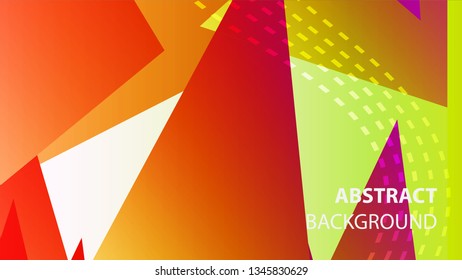 Abstract Triangle Background. Modern Wallpaper. Vector illustration - Vector