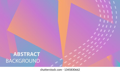 Abstract Triangle Background. Modern Wallpaper. Vector illustration - Vector