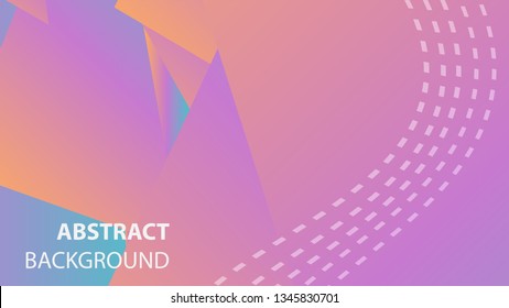 Abstract Triangle Background. Modern Wallpaper. Vector illustration - Vector