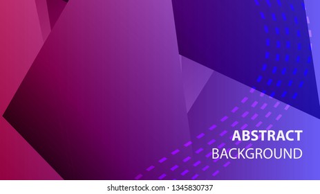 Abstract Triangle Background. Modern Wallpaper. Vector illustration - Vector