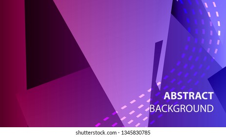 Abstract Triangle Background. Modern Wallpaper. Vector illustration - Vector
