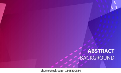 Abstract Triangle Background. Modern Wallpaper. Vector illustration - Vector