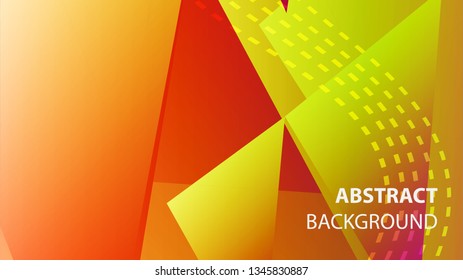 Abstract Triangle Background. Modern Wallpaper. Vector illustration - Vector