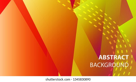 Abstract Triangle Background. Modern Wallpaper. Vector illustration - Vector