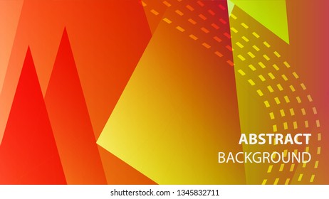 Abstract Triangle Background. Modern Wallpaper. Vector illustration - Vector