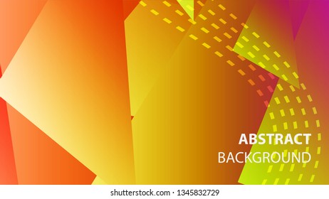 Abstract Triangle Background. Modern Wallpaper. Vector illustration - Vector