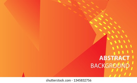 Abstract Triangle Background. Modern Wallpaper. Vector illustration - Vector