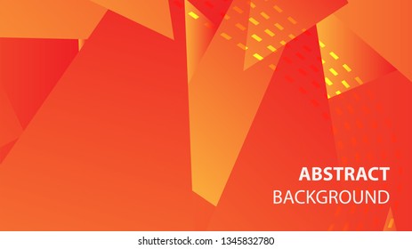 Abstract Triangle Background. Modern Wallpaper. Vector illustration - Vector