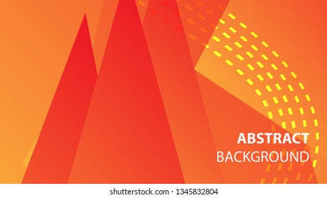 Abstract Triangle Background. Modern Wallpaper. Vector illustration - Vector