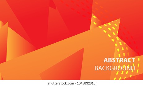 Abstract Triangle Background. Modern Wallpaper. Vector illustration - Vector