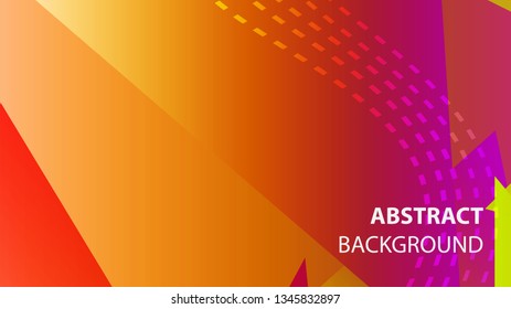 Abstract Triangle Background. Modern Wallpaper. Vector illustration - Vector