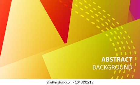 Abstract Triangle Background. Modern Wallpaper. Vector illustration - Vector