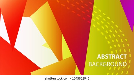 Abstract Triangle Background. Modern Wallpaper. Vector illustration - Vector