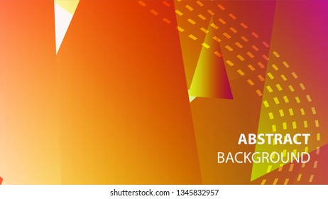 Abstract Triangle Background. Modern Wallpaper. Vector illustration - Vector