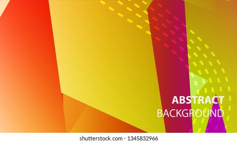 Abstract Triangle Background. Modern Wallpaper. Vector illustration - Vector