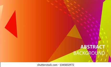 Abstract Triangle Background. Modern Wallpaper. Vector illustration - Vector